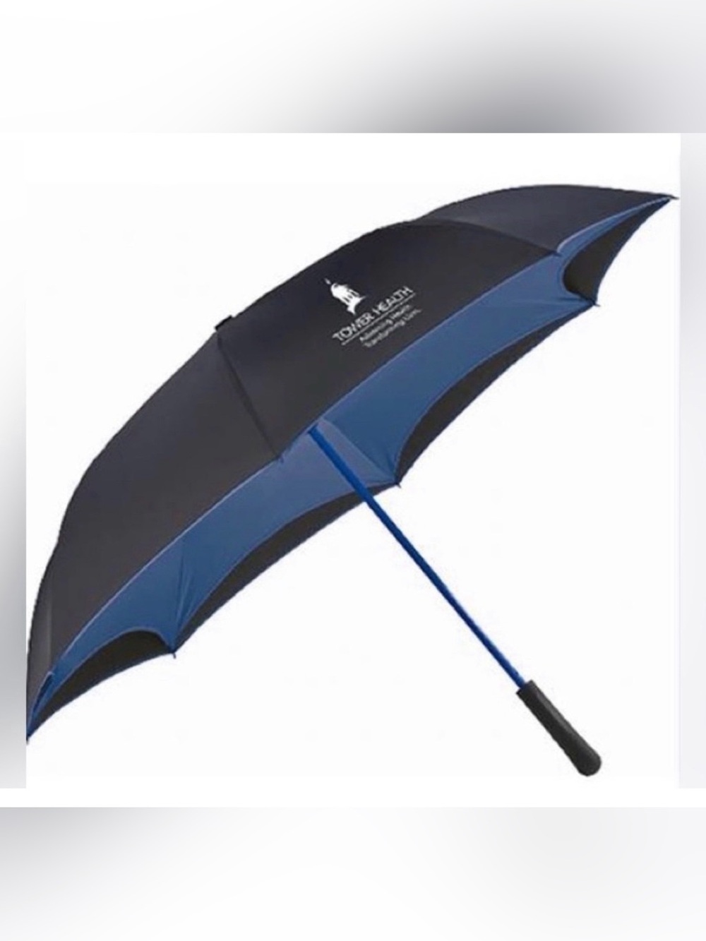 NWT 54” Inversion Golf Umbrella- Preprinted - Picture 2 of 4